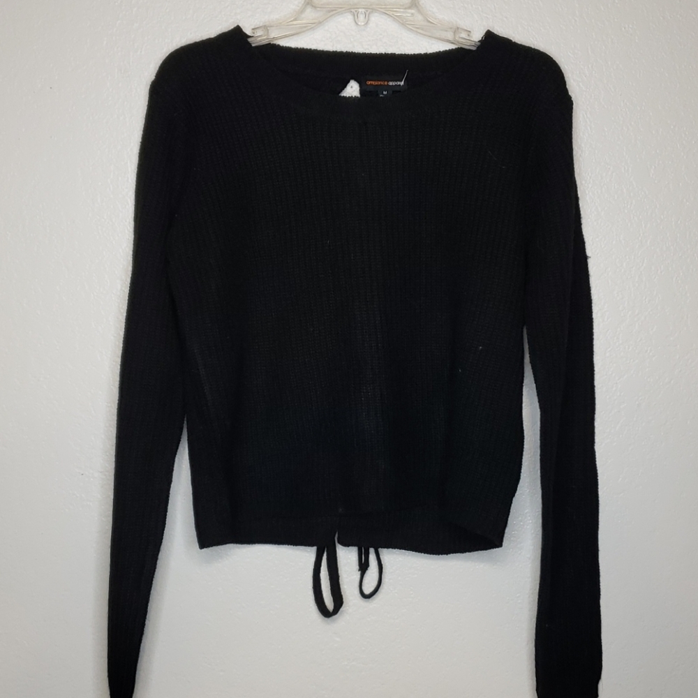 Black sweater